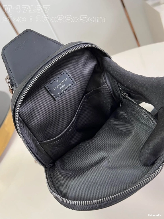 LOUIS Avenue VUITTON Slingbag-16*33*5.7CM 0523